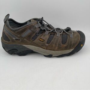 Keen Utility Men’s Atlanta II Cool Steel Toe ESD Brown Work Shoe - Size 11.5 EE